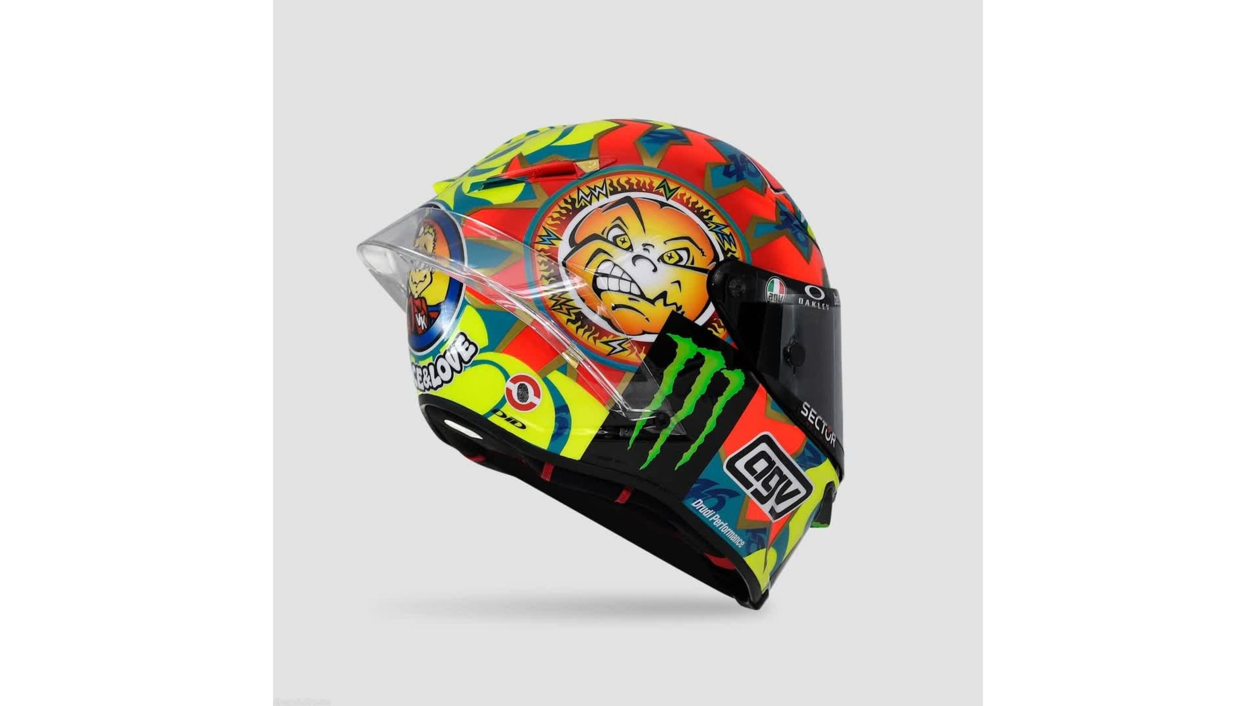 MotoGP: i piloti dell'Academy in pista a Valencia con i caschi di Valentino Rossi