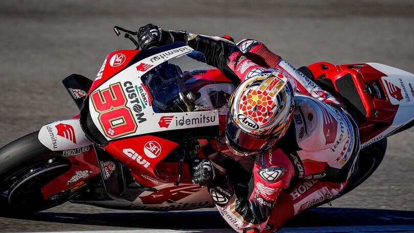 MotoGP Test Jerez, Day 1: Nakagami comanda i giochi a fine giornata