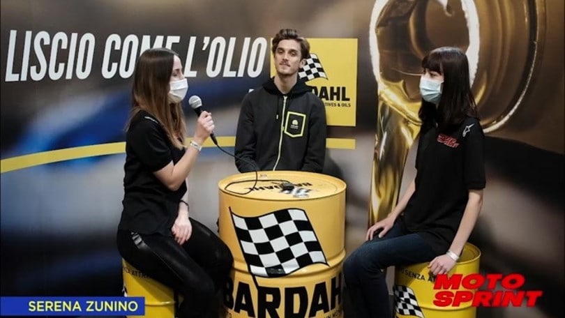 EICMA 2021, Liscio come l'olio by Bardahl: Luca Marini