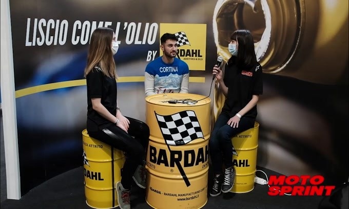 EICMA 2021, Liscio come l'olio by Bardahl: Dennis Foggia