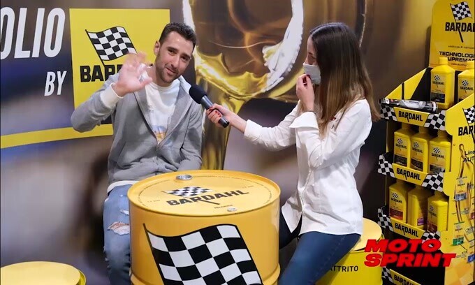 EICMA 2021, Liscio come l'olio by Bardahl: Matteo Ferrari