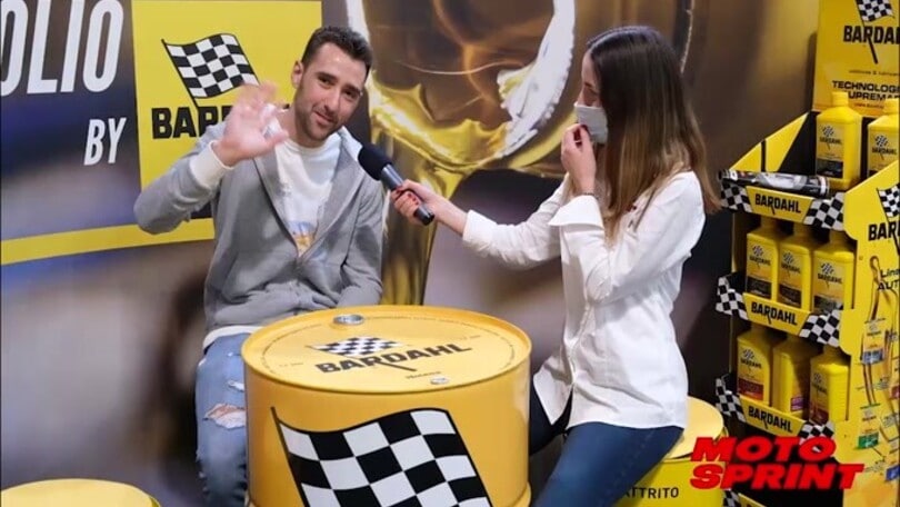 EICMA 2021, Liscio come l'olio by Bardahl: Matteo Ferrari