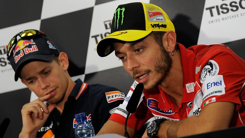 MotoGP, Casey Stoner: “Godevo nel vedere Rossi soffrire in Ducati”