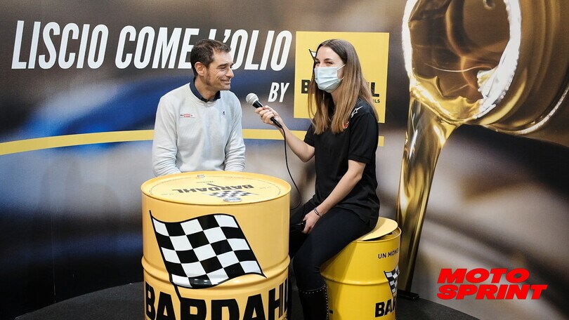 EICMA 2021, Liscio come l'olio by Bardahl: Mauro Sanchini