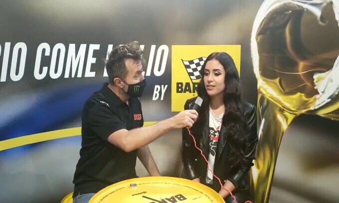 EICMA 2021, Liscio come l'olio by Bardahl: Valentina Gambi