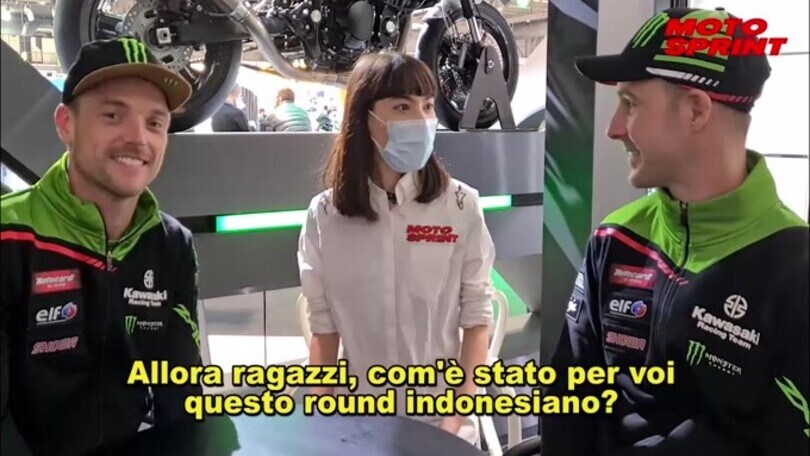 EICMA 2021: intervista a Jonathan Rea e Alex Lowes