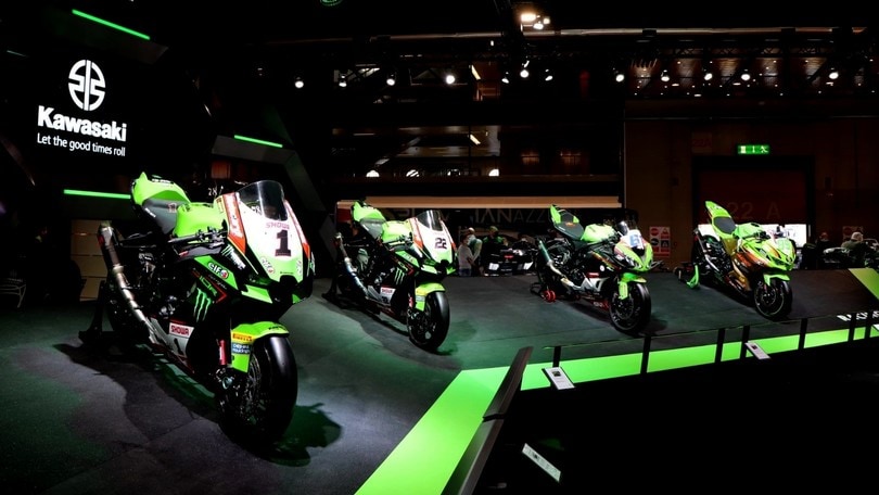 EICMA 2021: le Kawasaki del Mondiale SBK
