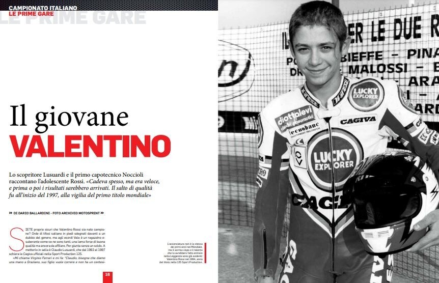 “Valentino Rossi: l’uomo, il pilota, la leggenda”, dal 4 dicembre in edicola