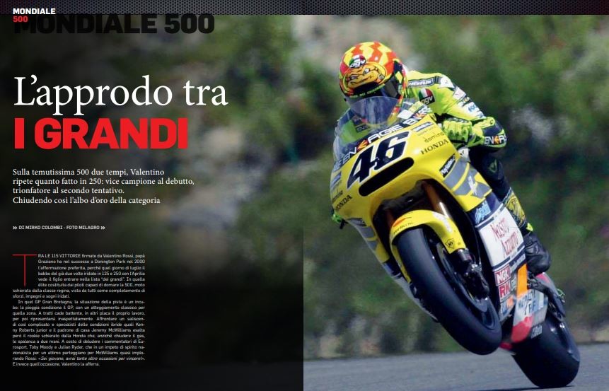 “Valentino Rossi: l’uomo, il pilota, la leggenda”, dal 4 dicembre in edicola