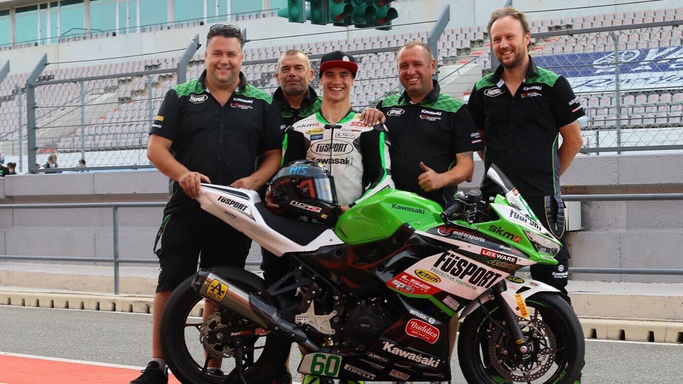 SSP300: Dirk Geiger al via con la Kawasaki dell'RT Motorsport by SKM