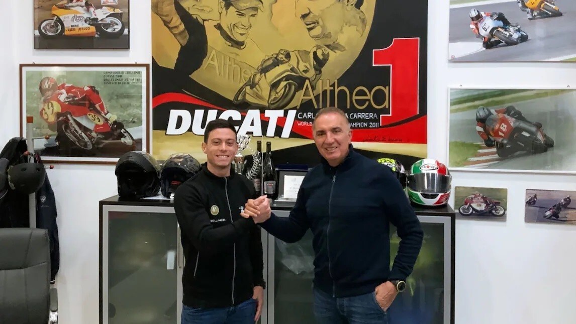 SSP, official: Althea Racing with Ducati and Federico Caricasulo