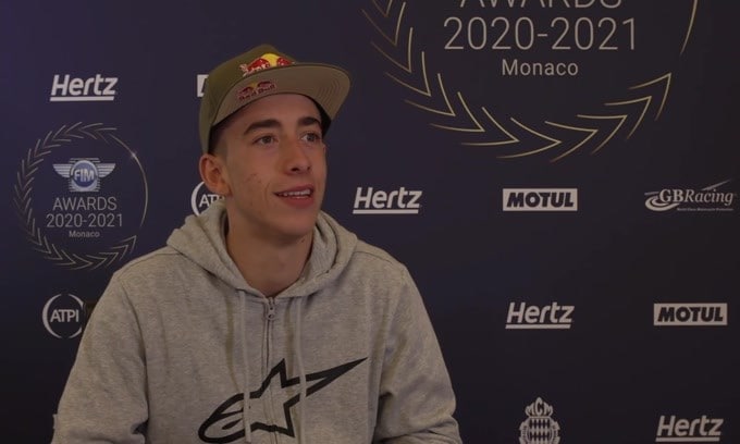 FIM Awards, Pedro Acosta: “MotoGP? Penso sia giusto arrivarci pian piano”
