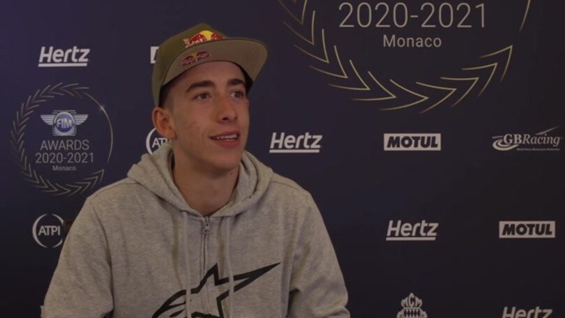 FIM Awards, Pedro Acosta: “MotoGP? Penso sia giusto arrivarci pian piano”