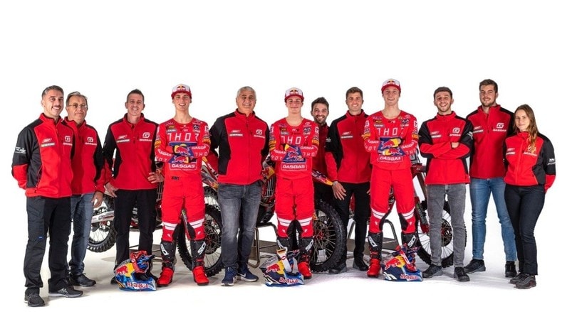 MXGP: Red Bull GasGas Factory Racing presenta la squadra 2022