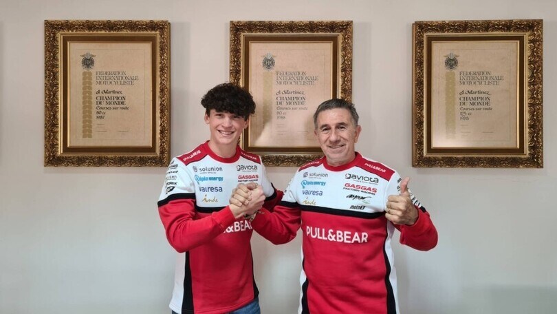 JuniorGP: Filippo Farioli al via della Moto3 con il team Aspar