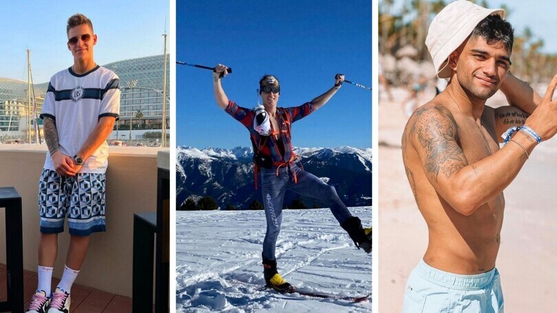 MotoGP: le vacanze dei piloti tra mare e montagna