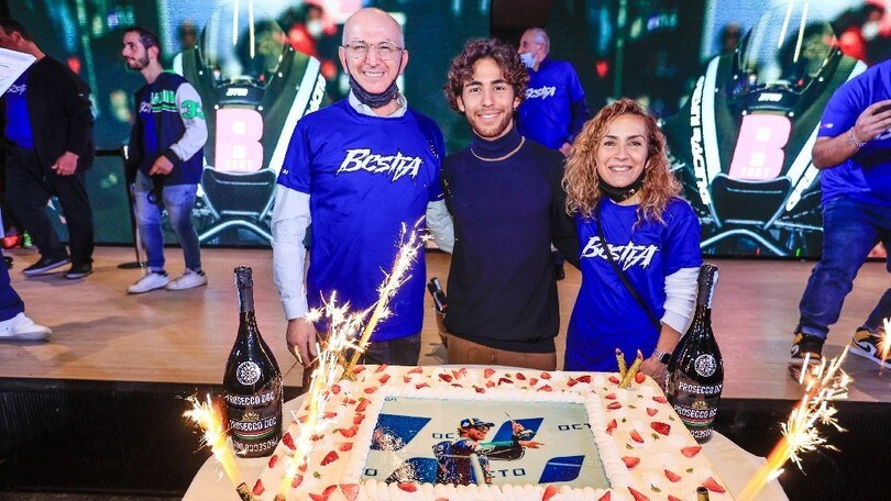 MotoGP: Enea Bastianini celebrato dal suo fan club