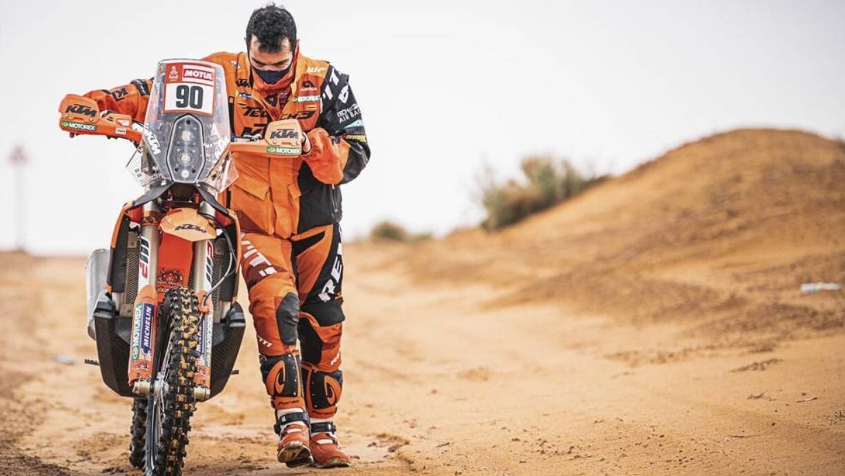Le foto delle prime, intense, giornate di Danilo Petrucci alla Dakar