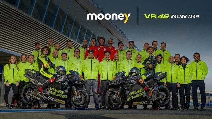 Valentino Rossi and Mooney, a partnership that goes beyond the bikes