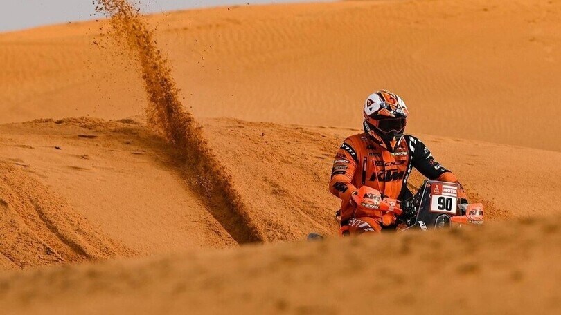 Dakar: Danilo Petrucci non si arrende e riparte per la terza tappa