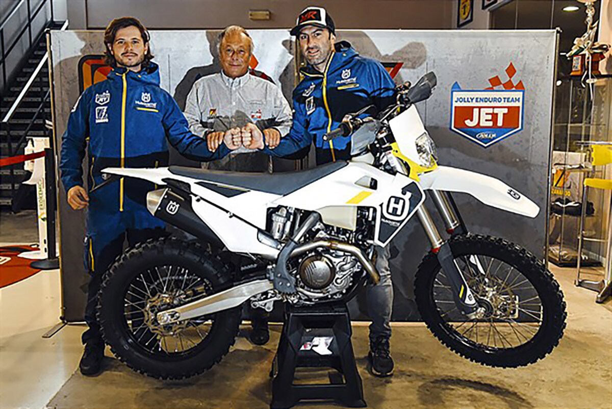 Enduro: Husqvarna rinnova con il team Jet Zanardo per il 2022