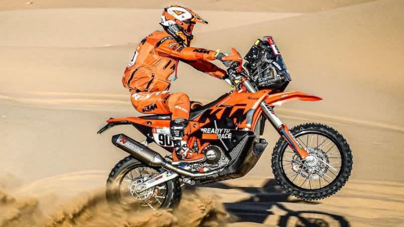 Dakar, è ancora Petrucci-show: termina secondo la quinta tappa