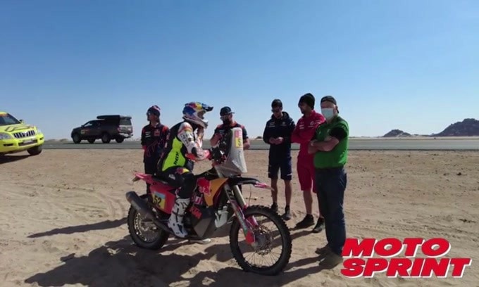 Dakar 2022: ecco il punto assistenza all'uscita dell'ottava tappa