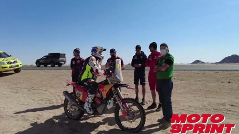 Dakar 2022: ecco il punto assistenza all'uscita dell'ottava tappa