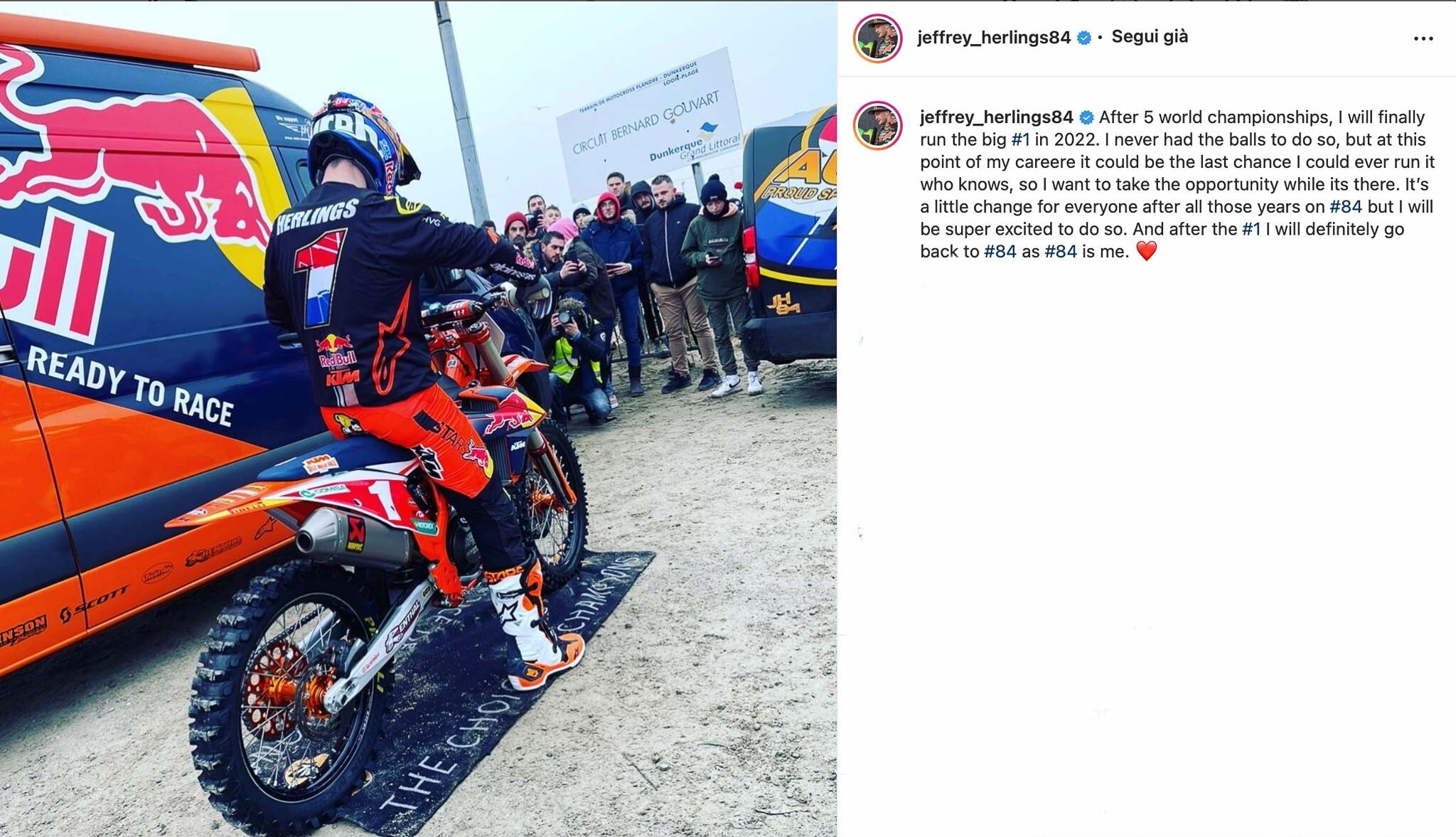 MXGP: il ritorno del numero 1