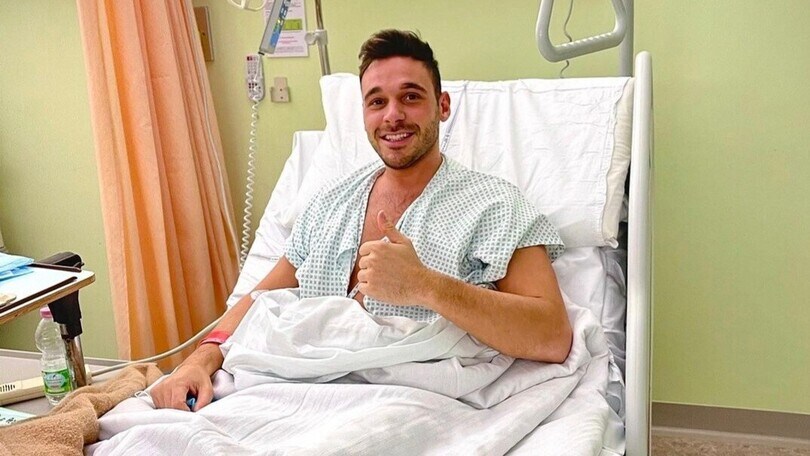 Niccolò Canepa operato per rimuovere 9 viti dalla caviglia