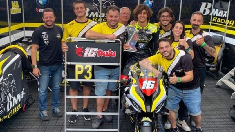 Il BMax vuole la SBK iridata: Ruiu prepara le tappe europee 2022