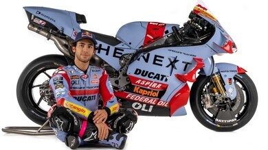 MotoGP: ecco la Ducati con cui Enea Bastianini scenderà in pista nel 2022