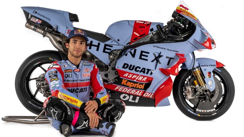 MotoGP: ecco la Ducati con cui Enea Bastianini scenderà in pista nel 2022