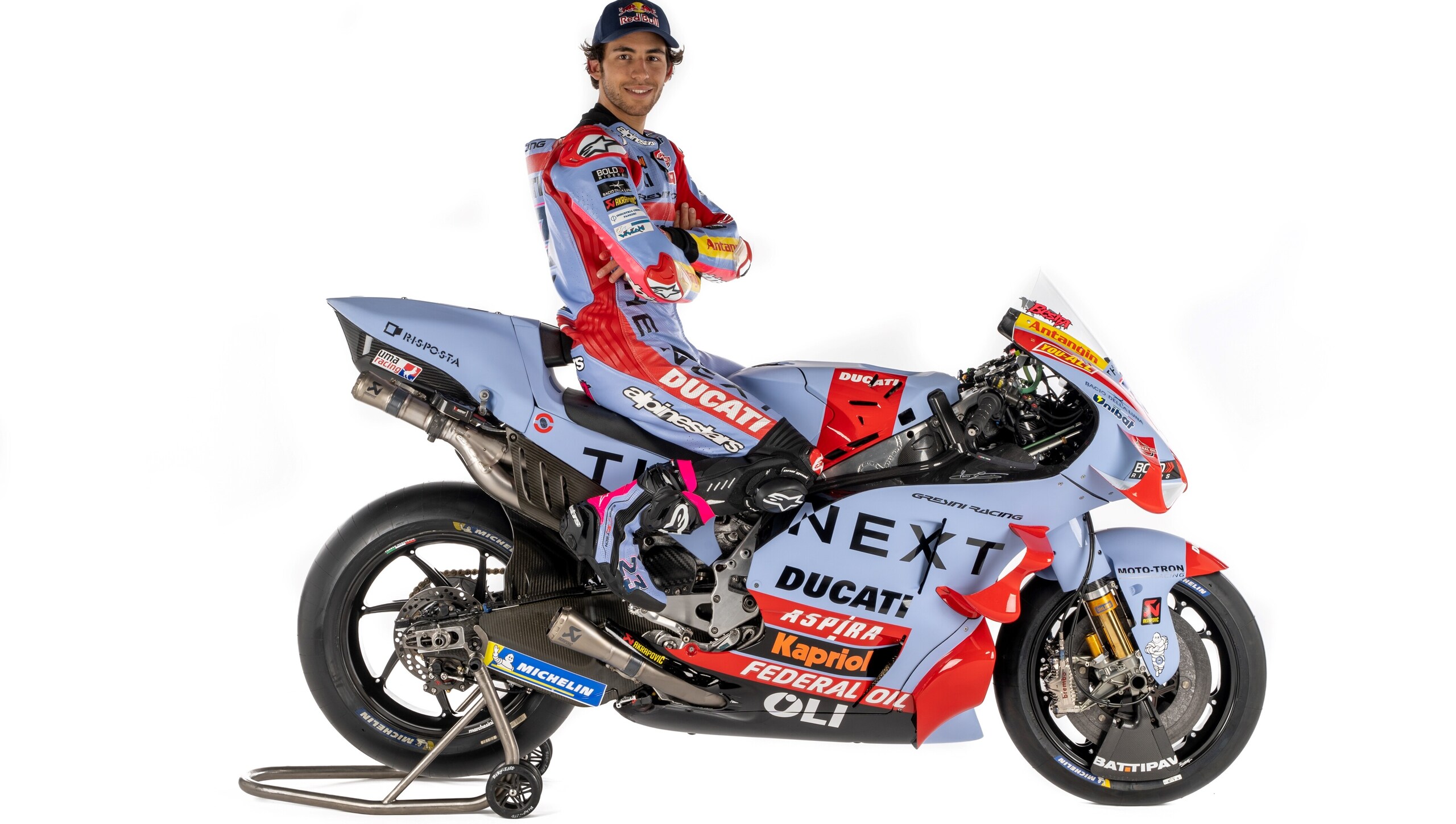 MotoGP: ecco la Ducati con cui Enea Bastianini scenderà in pista nel 2022