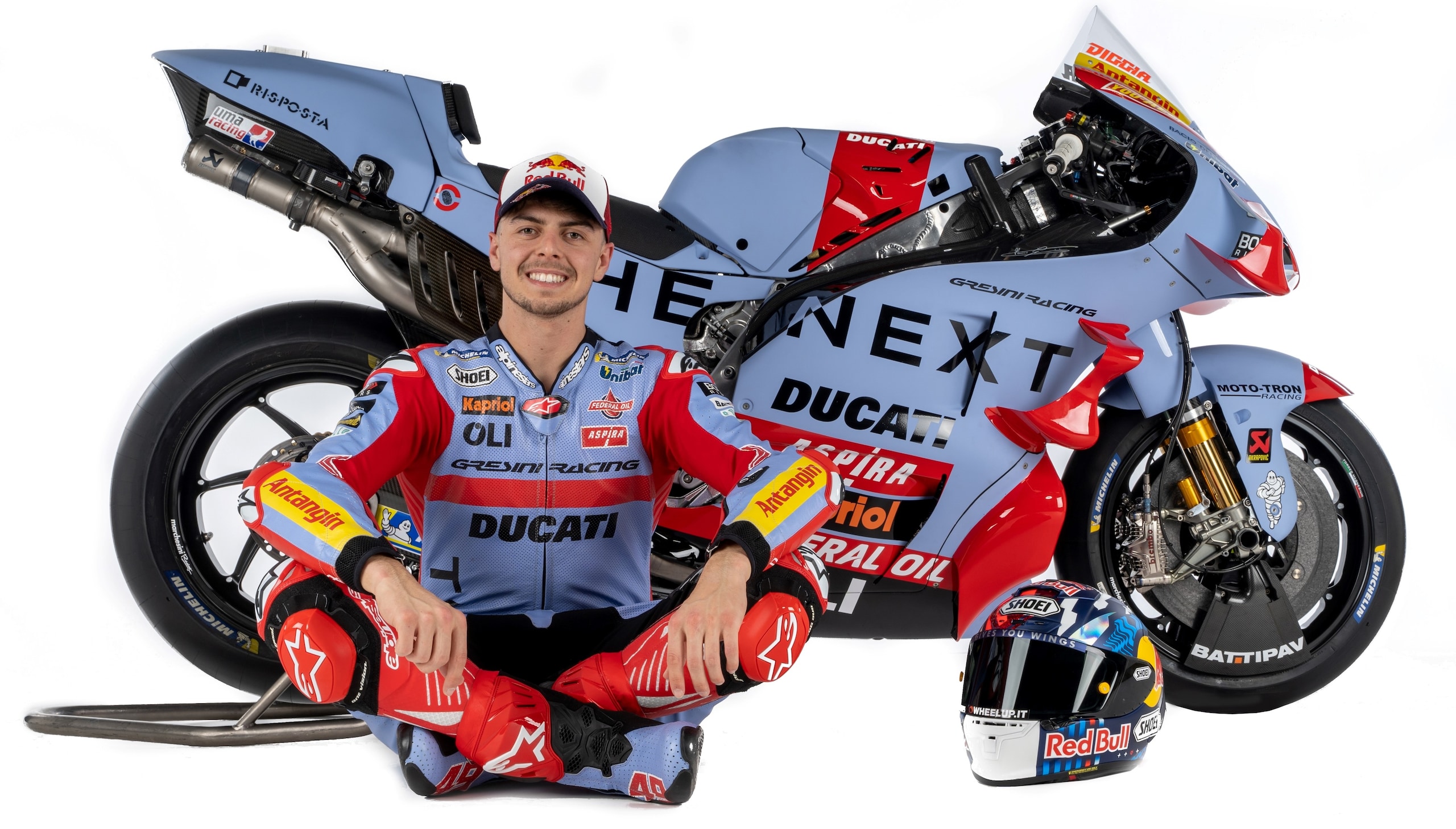 MotoGP: Fabio Di Giannantonio toglie i veli alla sua Ducati 2022