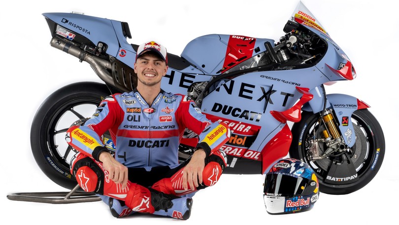 MotoGP: Fabio Di Giannantonio toglie i veli alla sua Ducati 2022