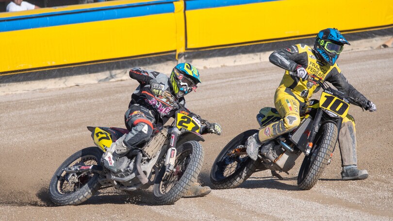 Manubri Larghi: Kevin Corradetti, l'astro nascente del Flat Track