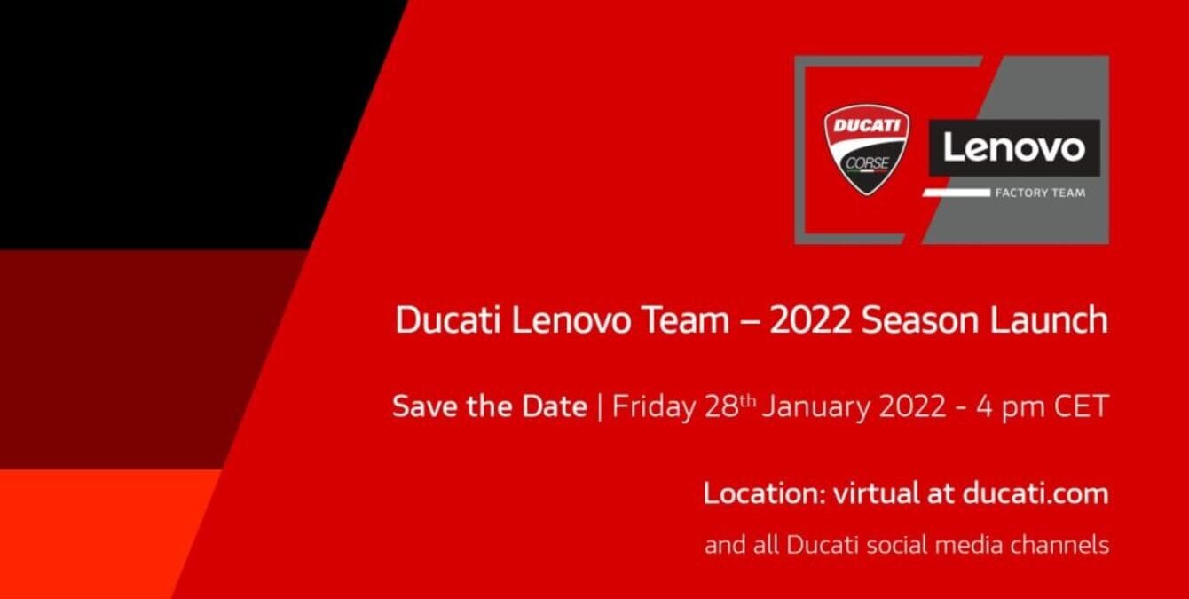 MotoGP, Ducati lancia virtualmente la stagione 2022