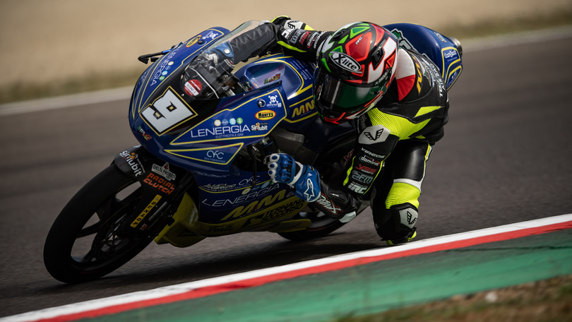 CIV PreMoto3: M&M Racing Team riconferma Luca Agostinelli