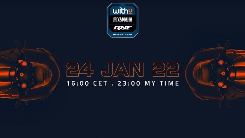 MotoGP: la diretta della presentazione del team WithU Yamaha RNF 2022