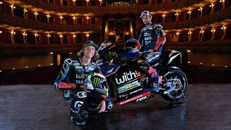 MotoGP: le immagini della presentazione WithU Yamaha RNF 2022
