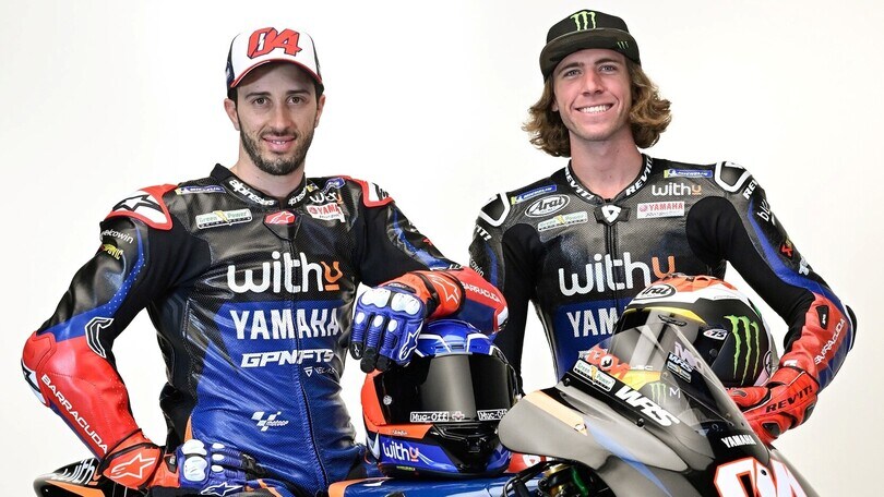 MotoGP, Yamaha RNF svela le M1 WithU di Binder e Dovizioso