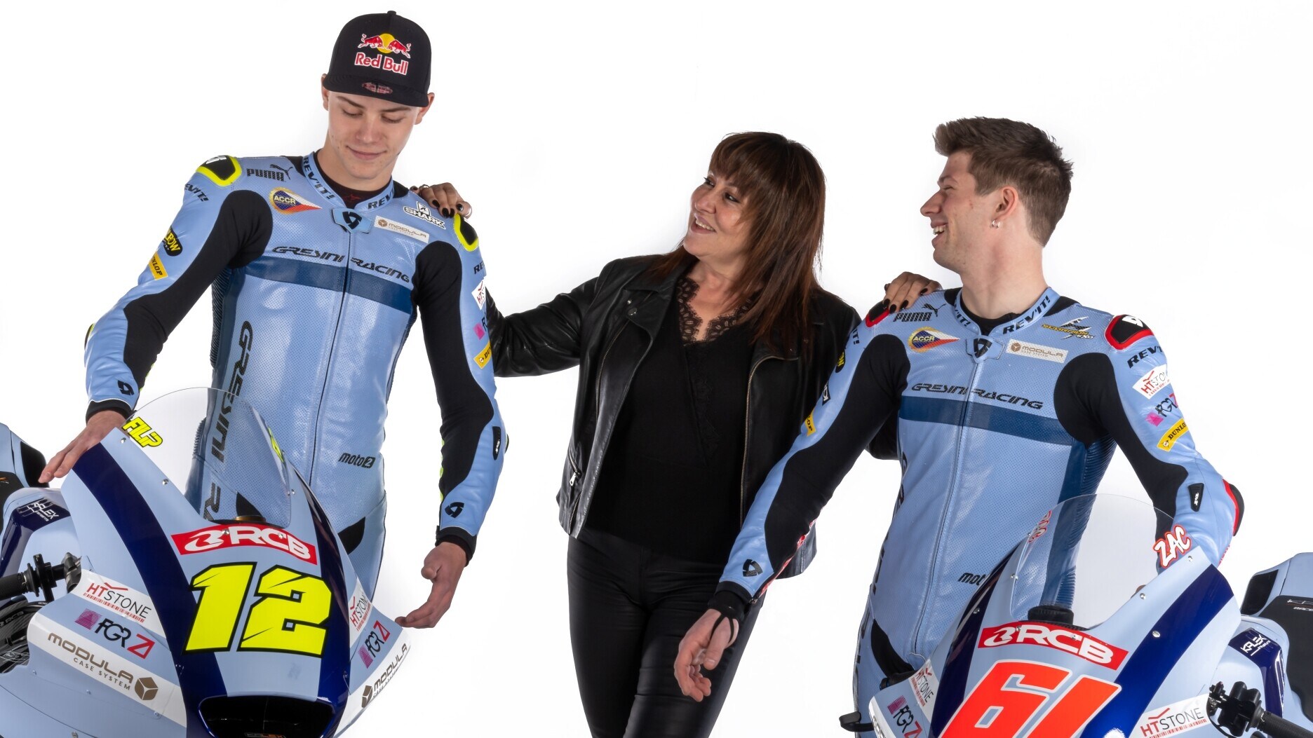 Moto2: Zaccone e Salac svelano le Kalex del Team Gresini