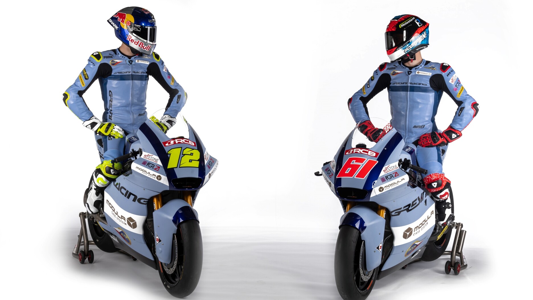 Moto2: Zaccone e Salac svelano le Kalex del Team Gresini