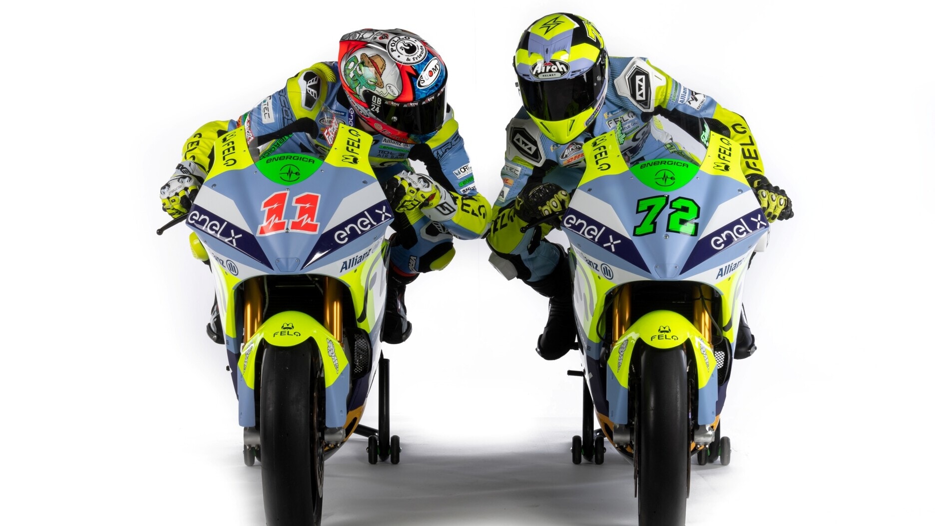 MotoE: Ferrari e Finello presentano la livrea 2022 del Team Gresini