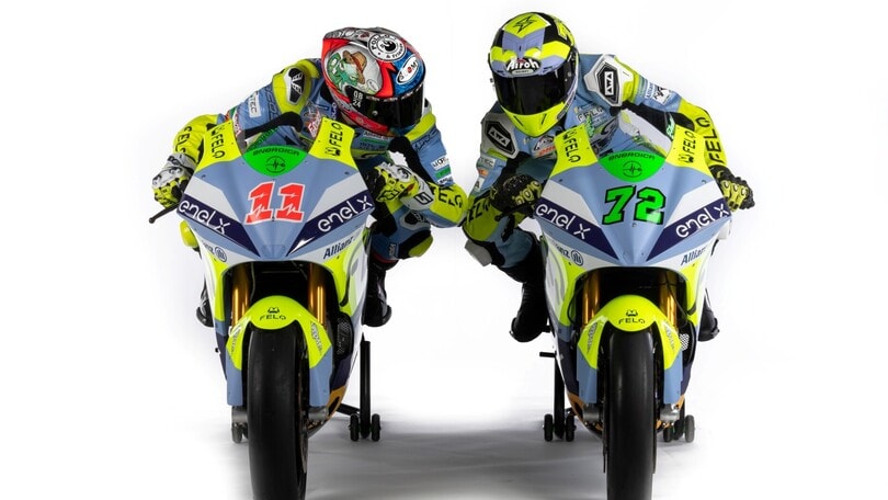 MotoE: Ferrari e Finello presentano la livrea 2022 del Team Gresini