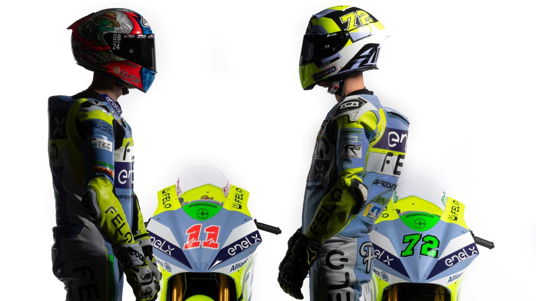 MotoE: Ferrari e Finello presentano la livrea 2022 del Team Gresini