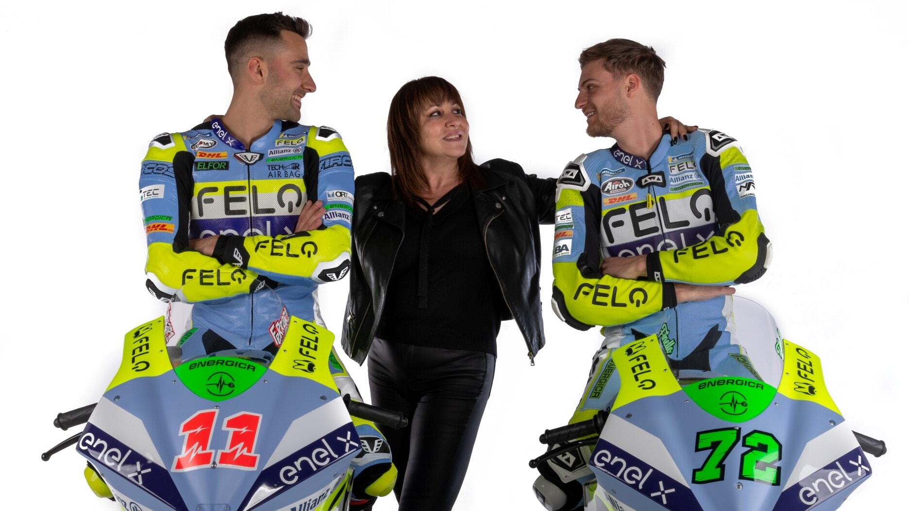 MotoE: Ferrari e Finello presentano la livrea 2022 del Team Gresini