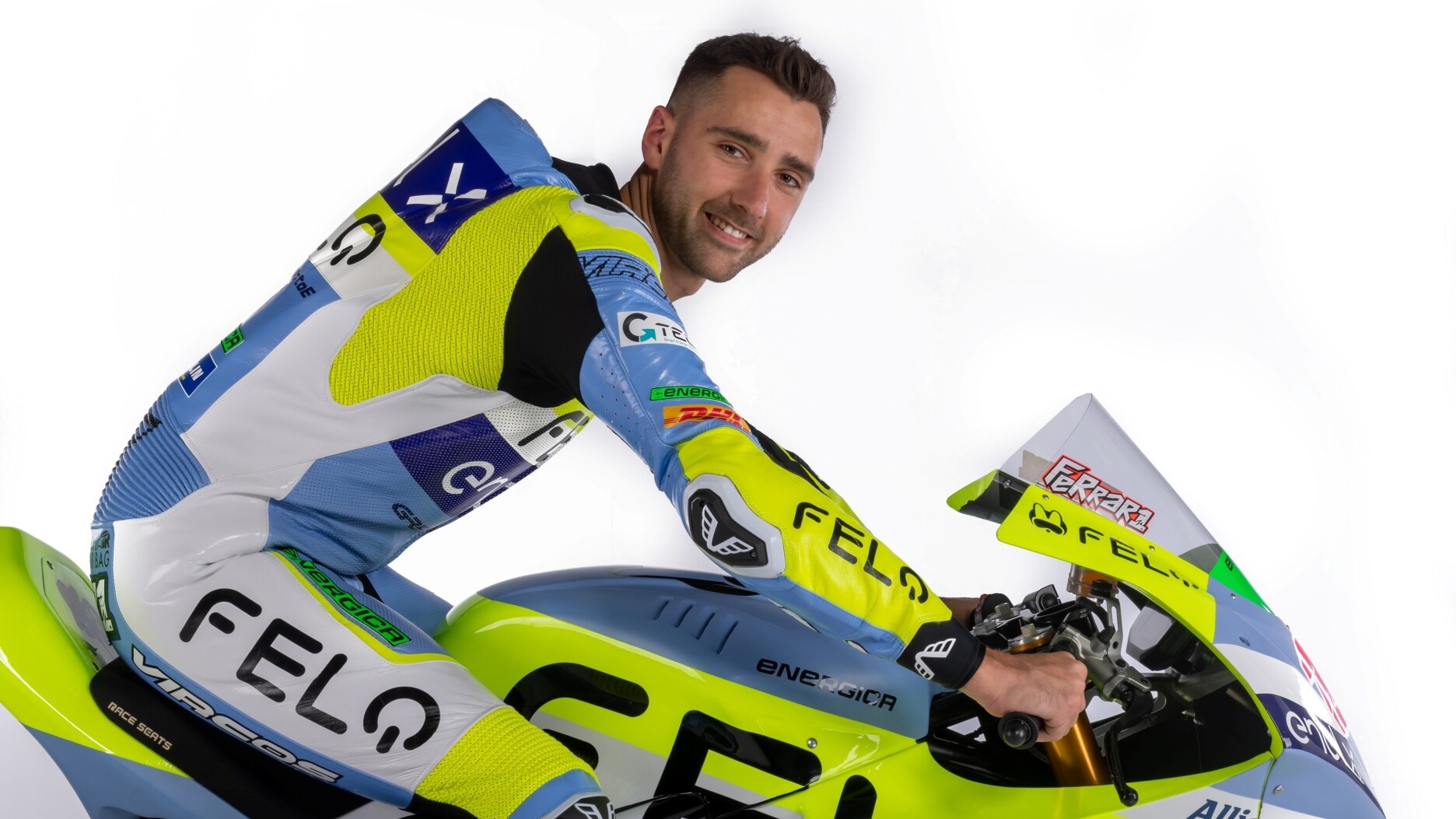 MotoE: Ferrari e Finello presentano la livrea 2022 del Team Gresini