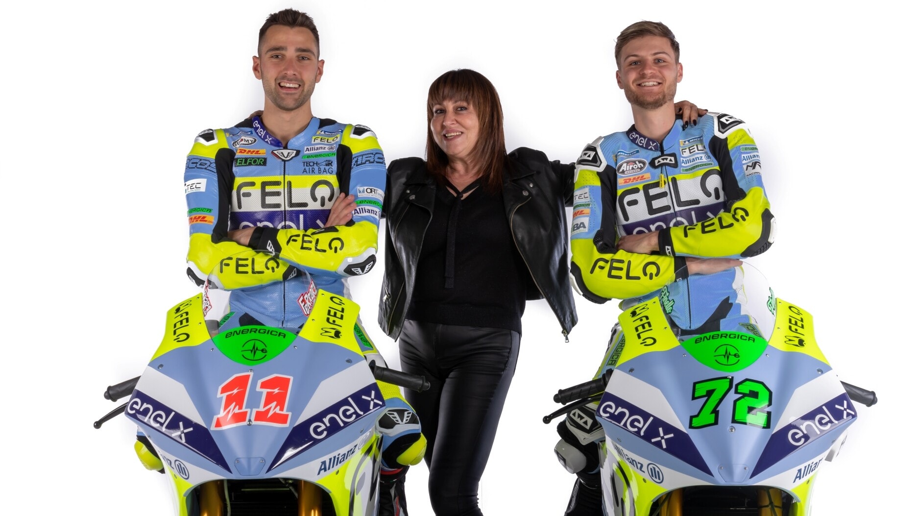 MotoE: Ferrari e Finello presentano la livrea 2022 del Team Gresini